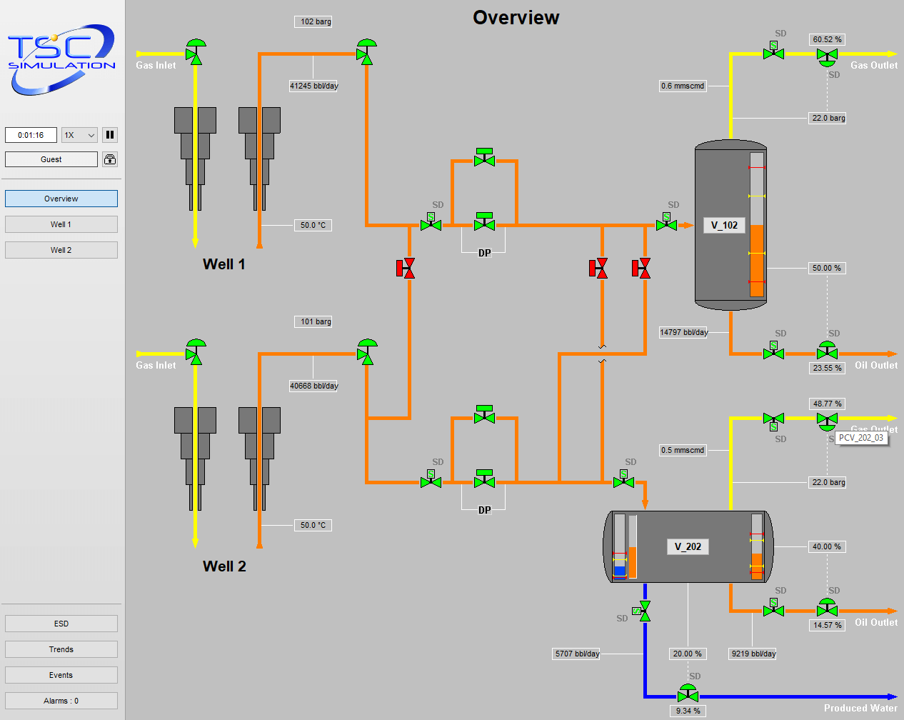 SIM 4610 Wellheads and Risers